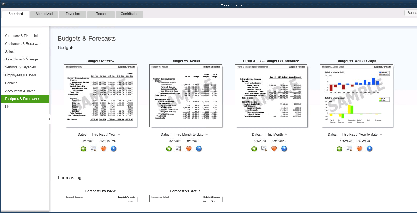 Industry-Specific Reporting